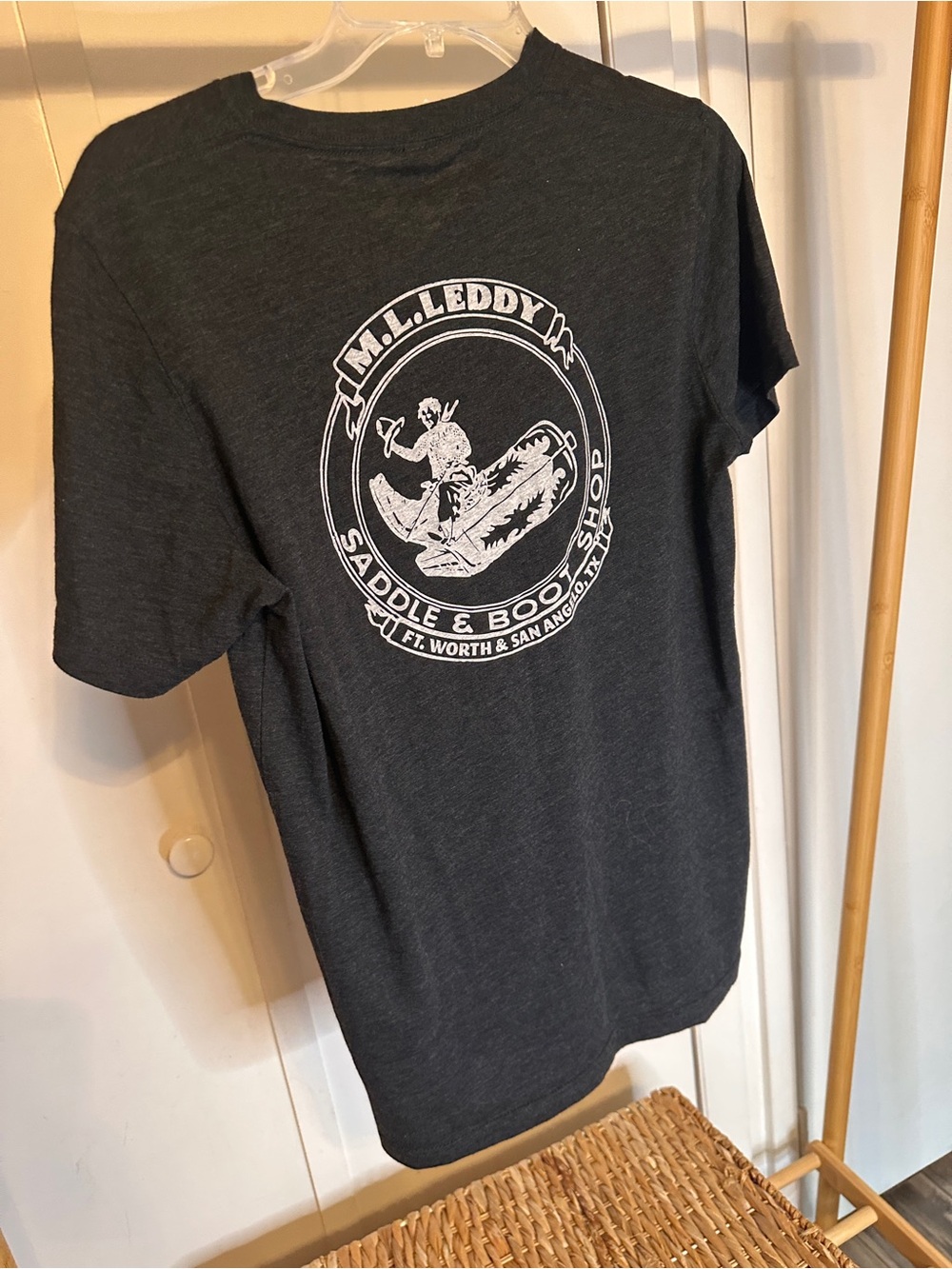 M.J. Leddy Dark Gray Graphic Men’s T-Shirt